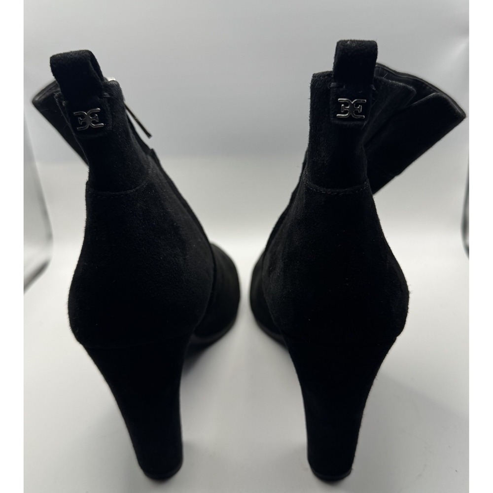 Sam Edelman Ankle Bootie's Womens Sianna Suede  Black Size 10 M - Picture 2 of 14